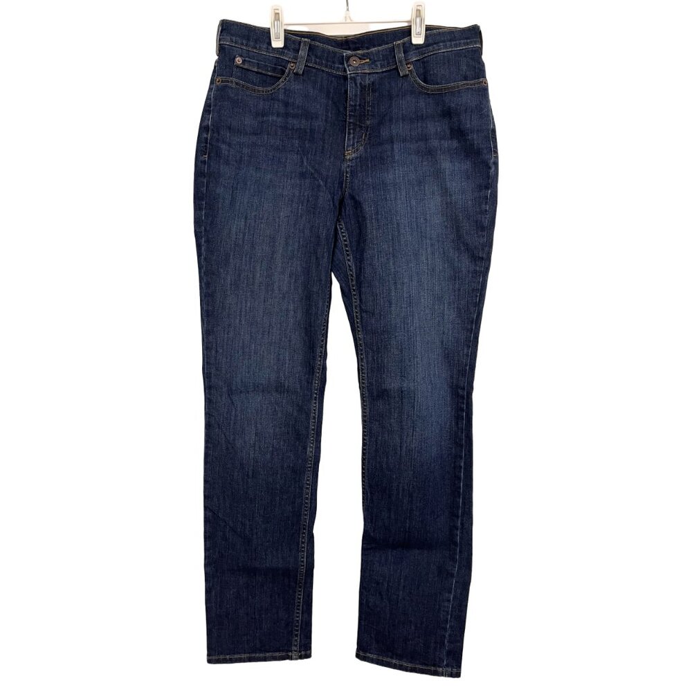 Duluth Trading Women Straight Leg Jeans- 12 x 33” | Tall | Long (12L) - Mid-Rise